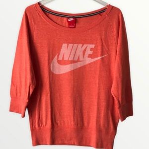 🔺EUC Nike Orange Sweatshirt